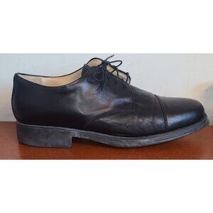 Joseph & Feiss Men's 13 Shoes International Black Leather Oxford Lace Up Dress